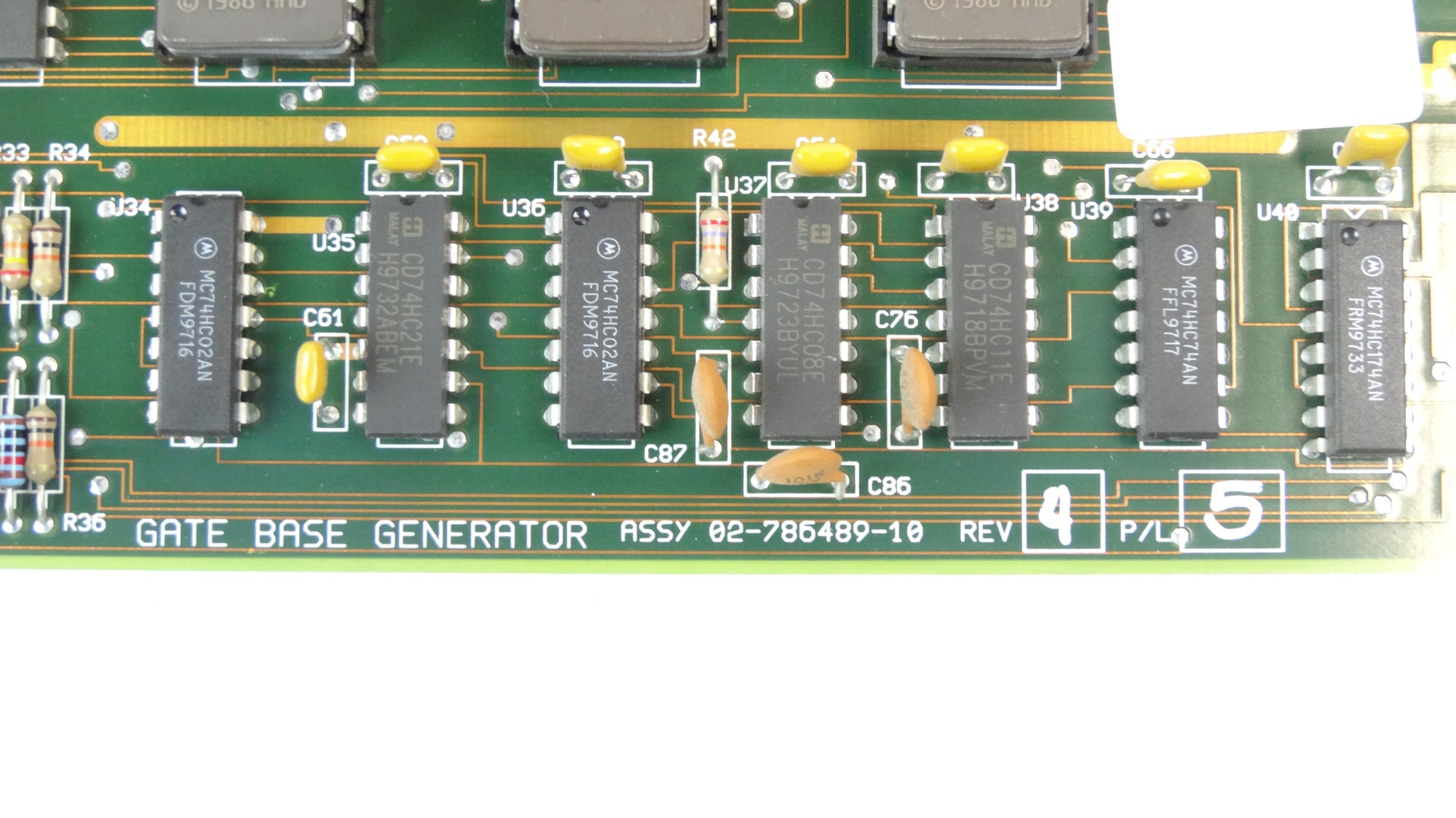 Liebert Emerson Gate Base Generator Board