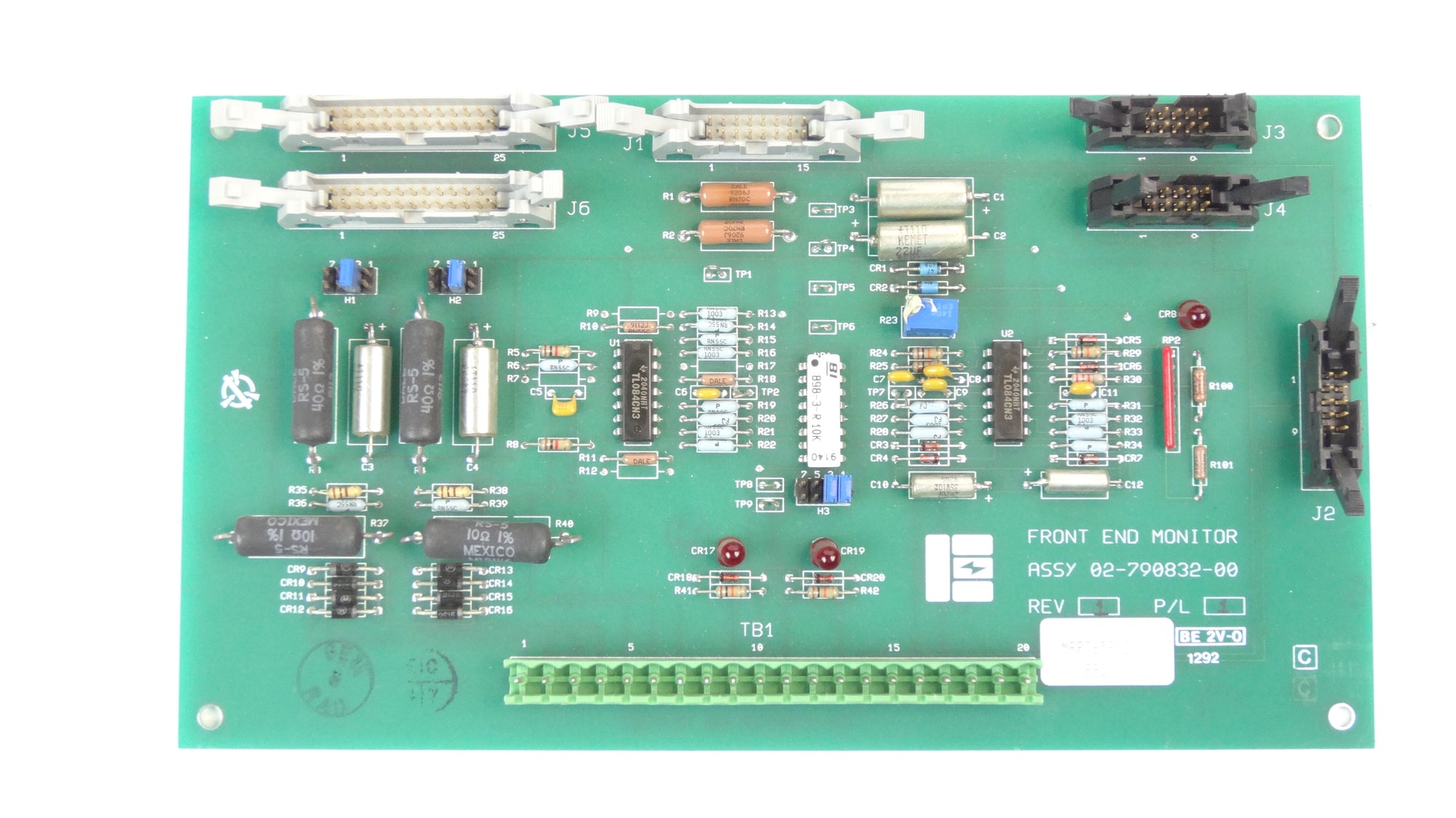 Liebert Emerson Front End Monitor board 