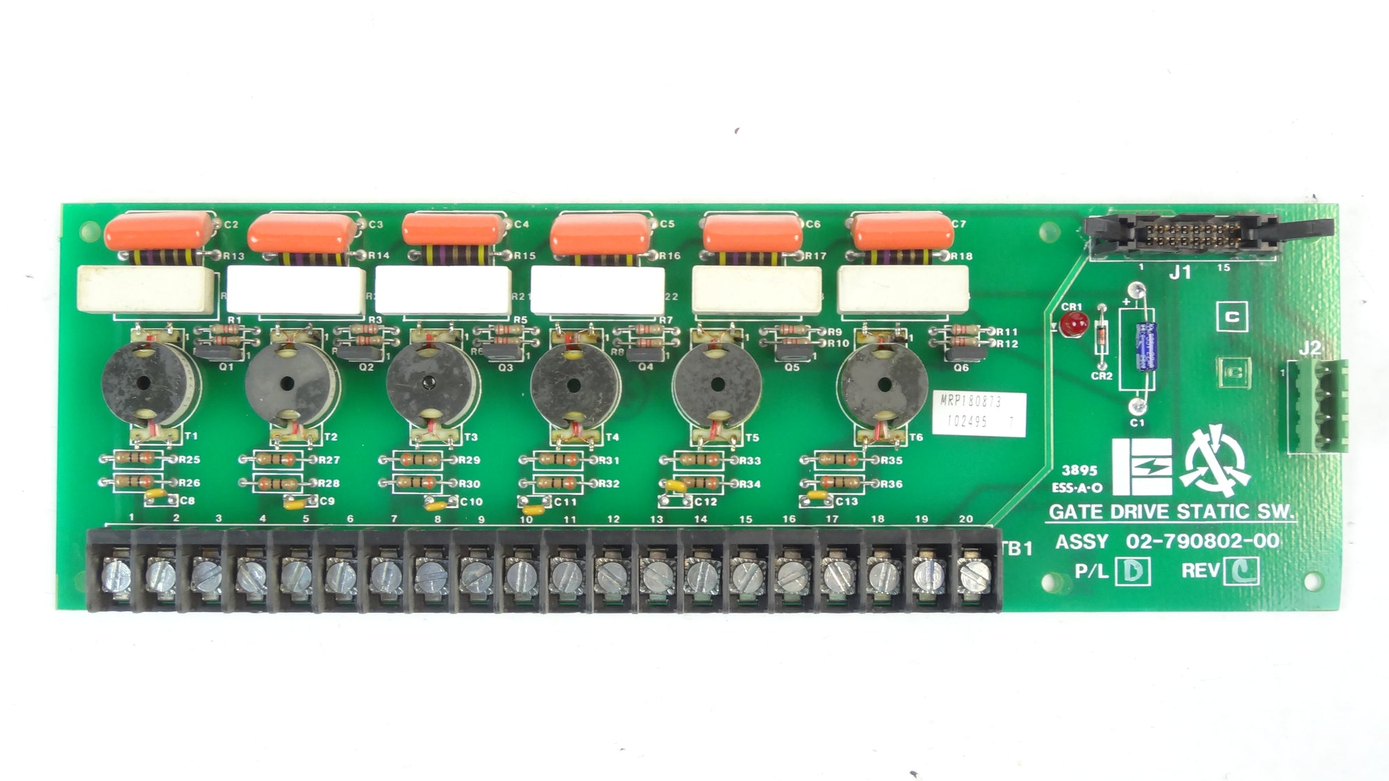 Liebert / Emerson Gate Drive Static Switch board