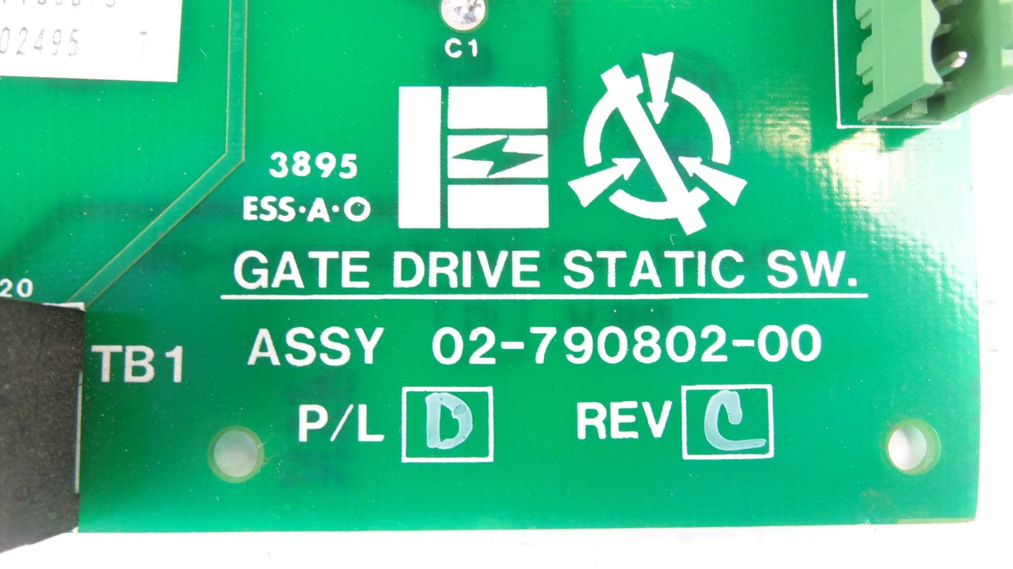 Liebert / Emerson Gate Drive Static Switch board