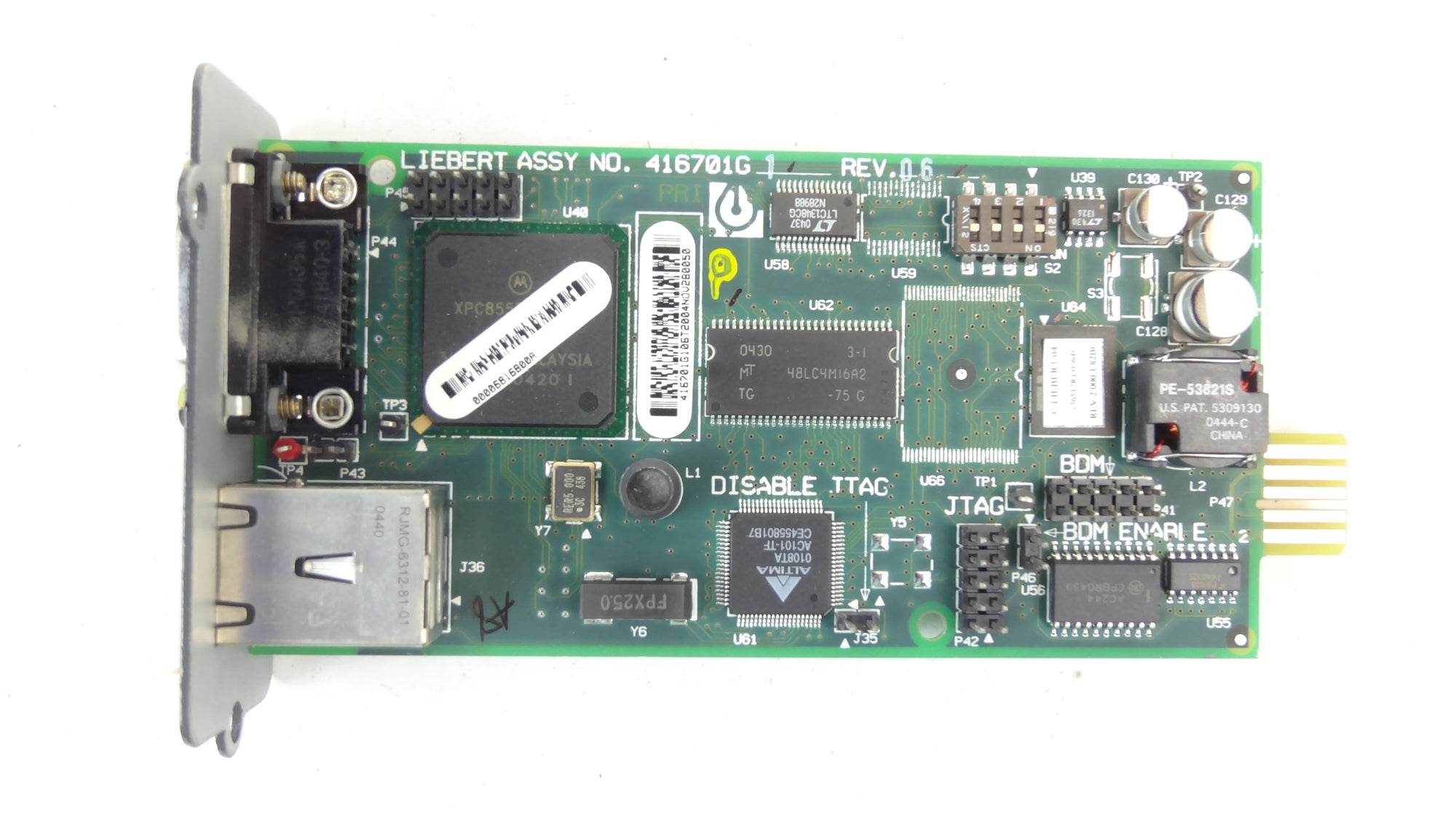 Liebert / Emerson Intellislot Web Card