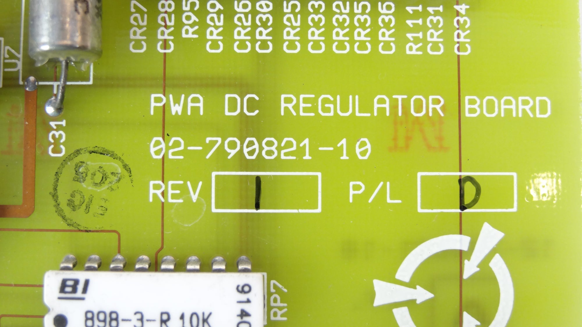 Liebert / Emerson DC Regulator Board