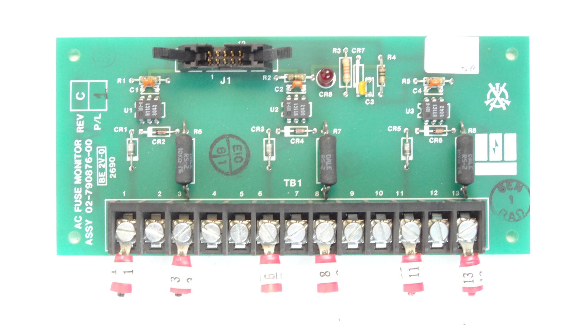 Liebert / Emerson Fuse Monitor Board 