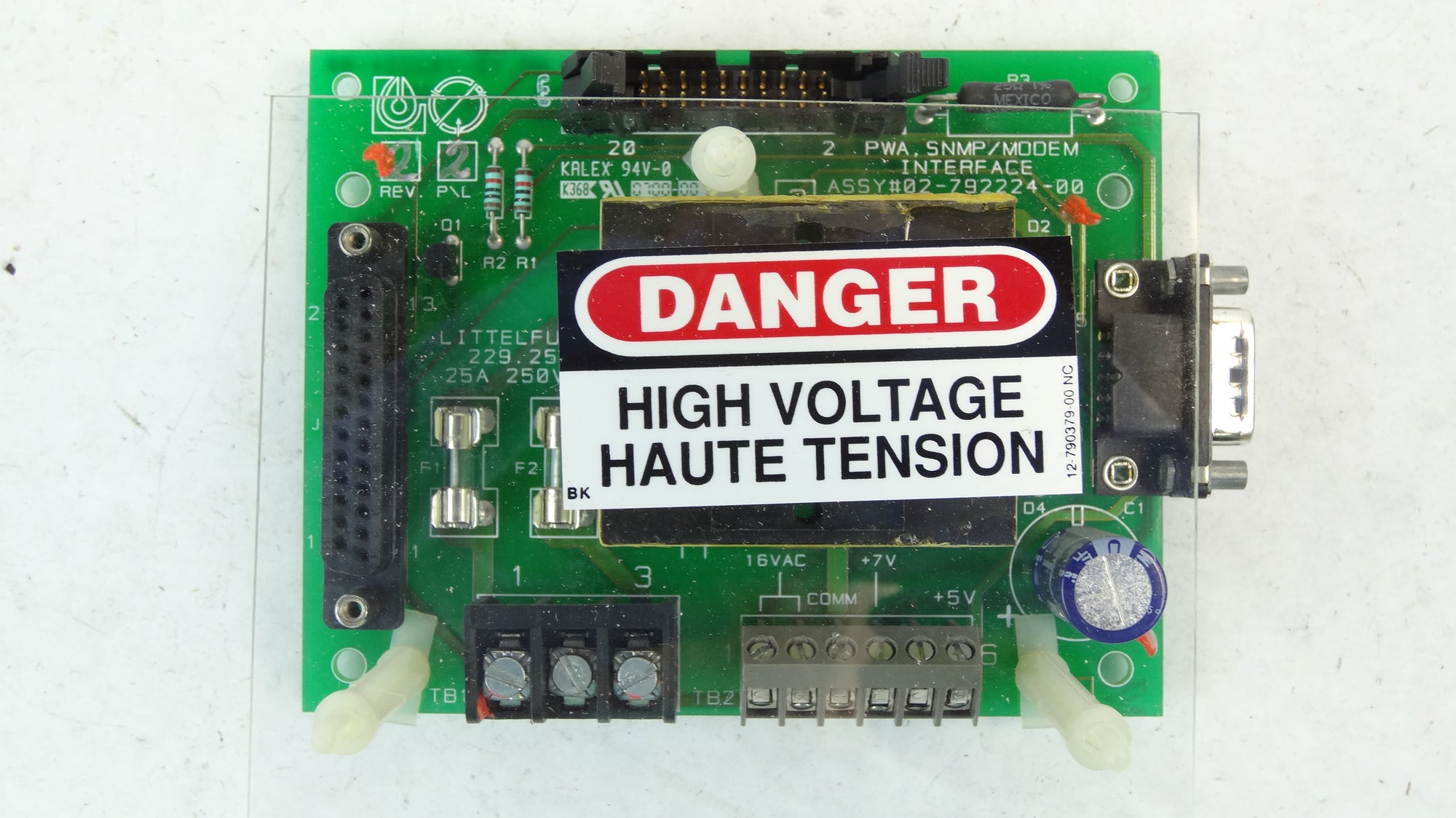 Liebert / Emerson SNMP/Modem Interface Board 