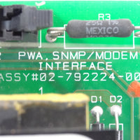 Liebert / Emerson SNMP/Modem Interface Board 
