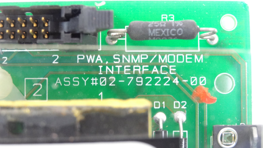 Liebert / Emerson SNMP/Modem Interface Board 