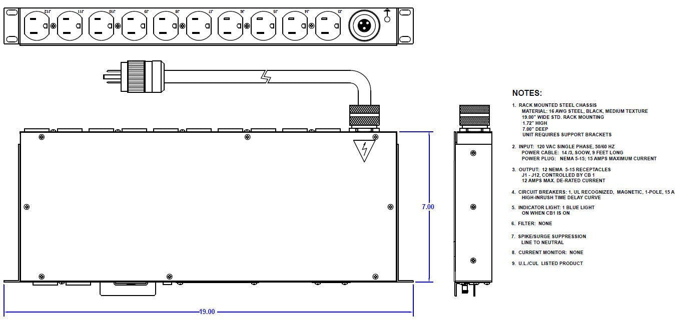 Eaton Basic ePDU 12-Outlets