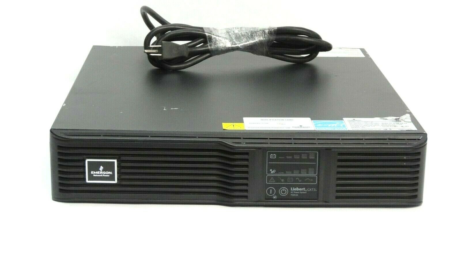 Liebert GXT3-1500RT120 1500VA / 1350W 120V Online UPS System