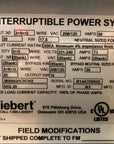 Liebert 3-Phase UPS Battery Backup System