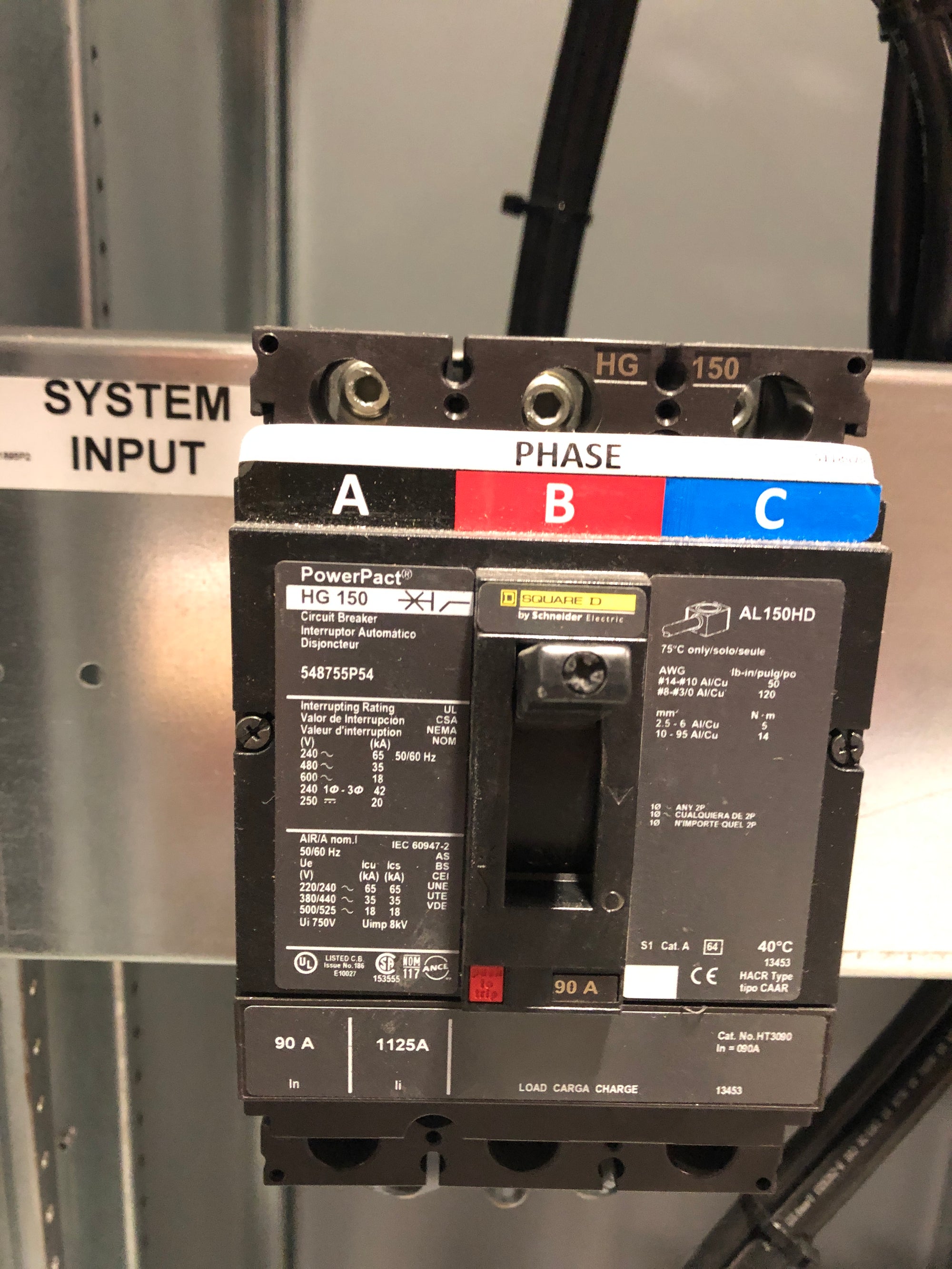 Liebert NX External Maintenance Bypass Cabinet