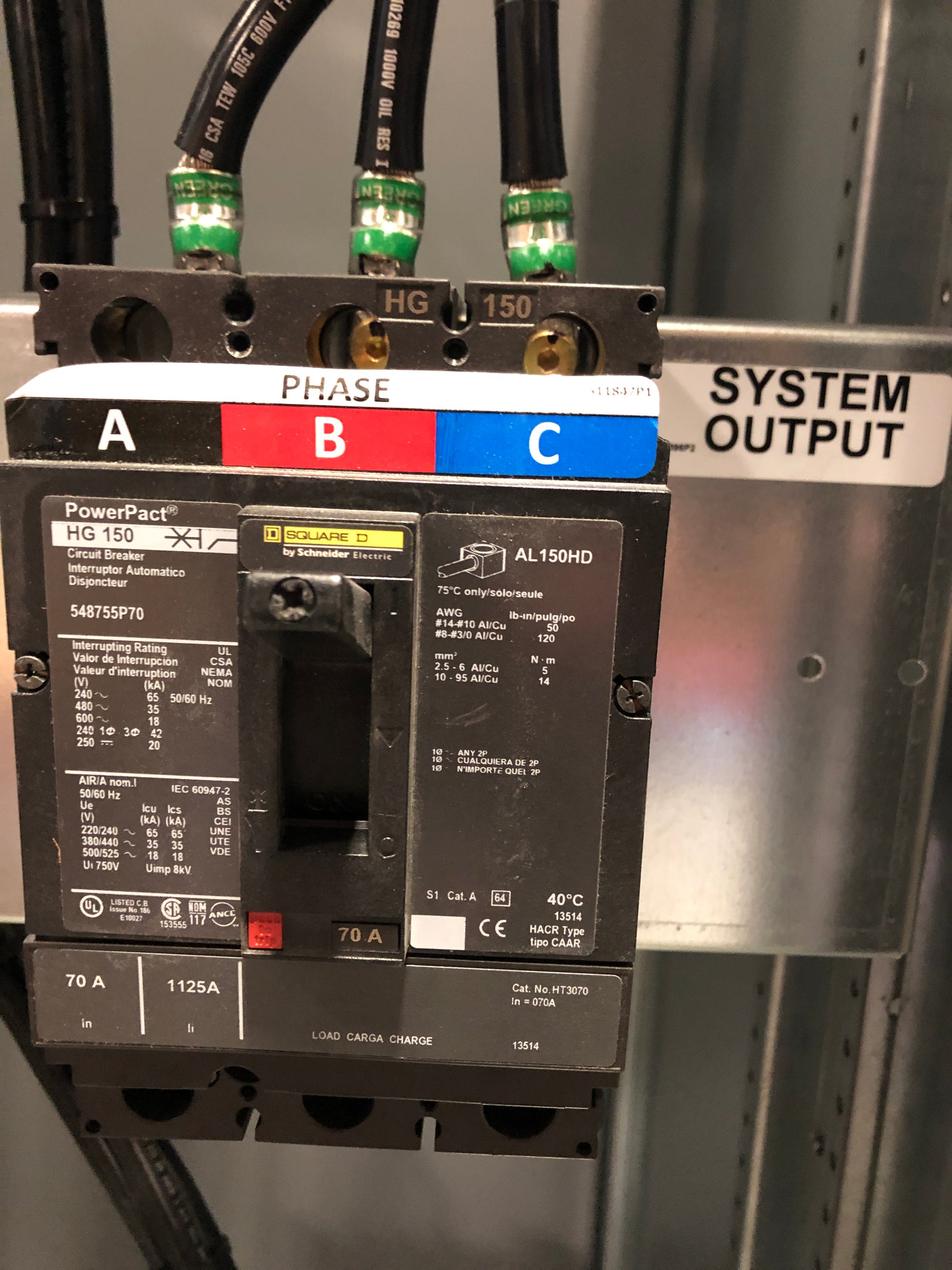 Liebert NX External Maintenance Bypass Cabinet