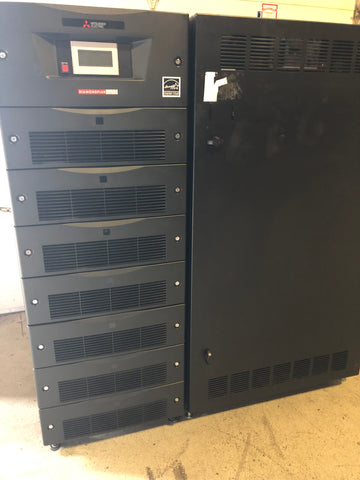 Mitsubishi Diamond Plus 1100 Series 30kVA 27KW 208VAC 3Phase UPS System