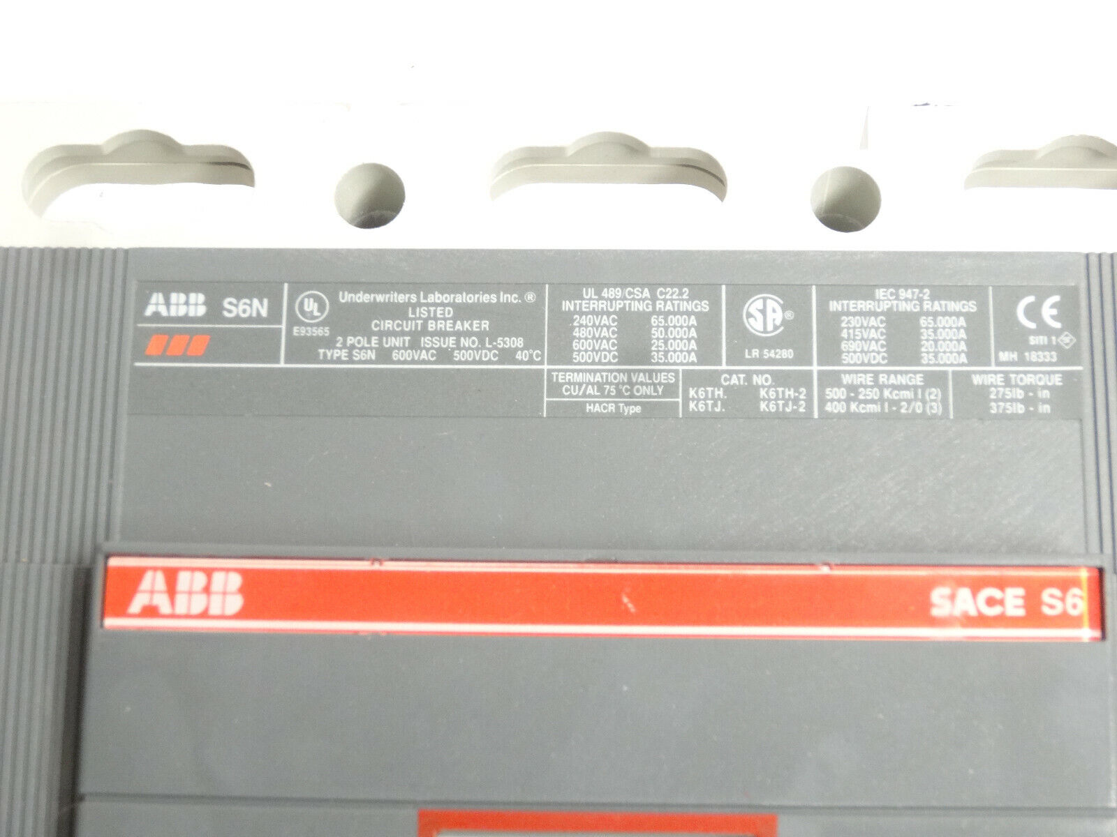 ABB Circuit Breaker