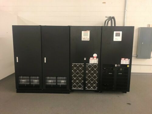 2015 Toshiba 4400 80kVA 1.0PF 208VAC 3-Phase UPS w/Bypass & 2 Battery Cabinets