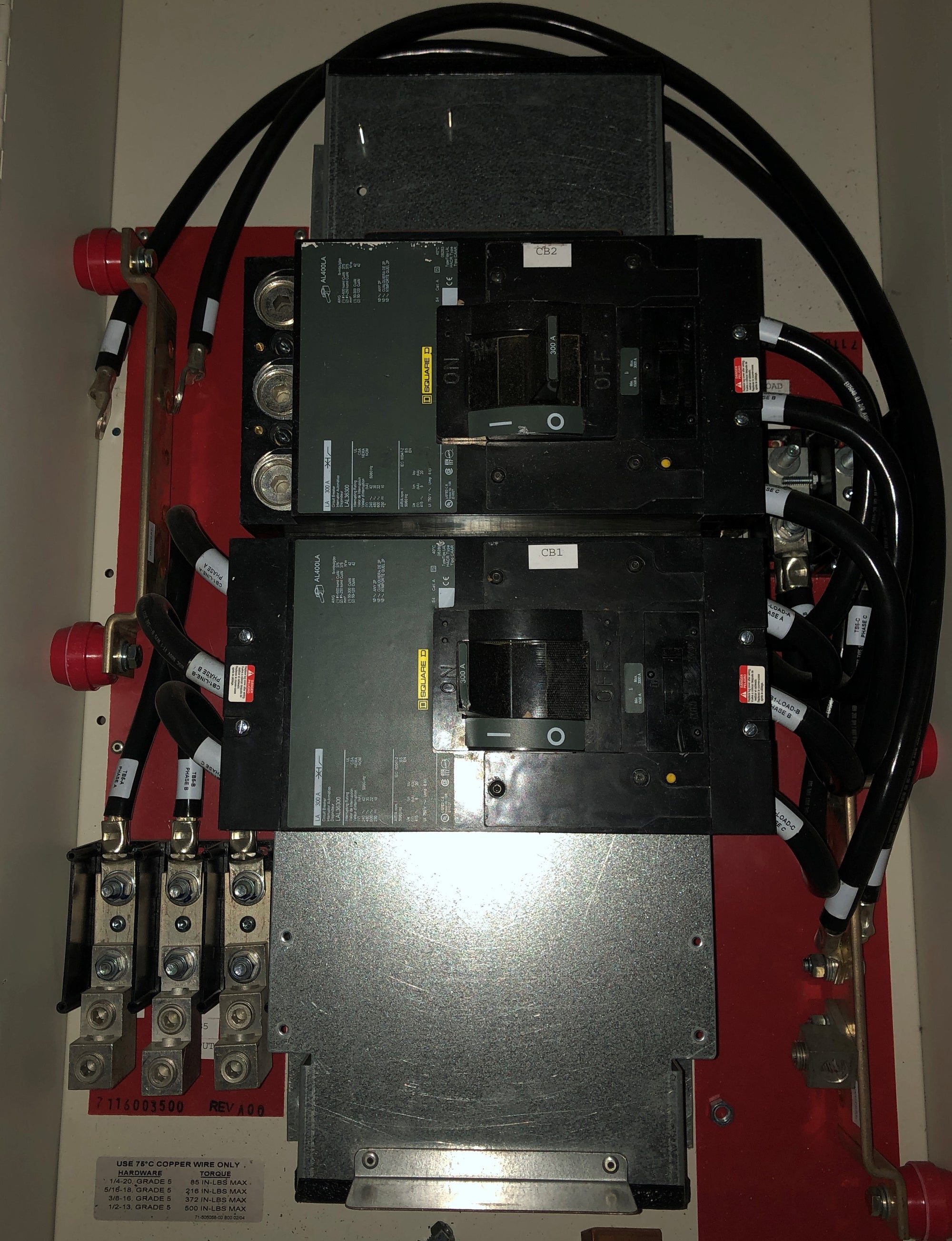 MGE Maintenance Bypass Switch