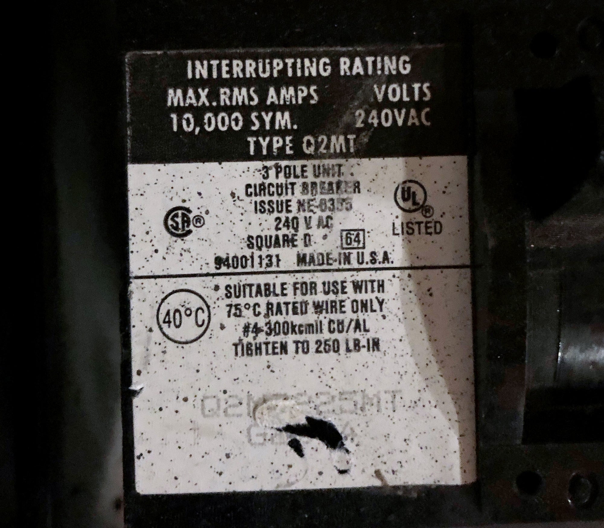 Wiegmann Bypass Switch 